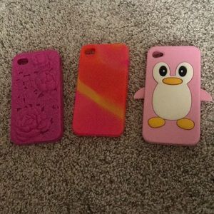 3 iPhone 4 or 4s cases
